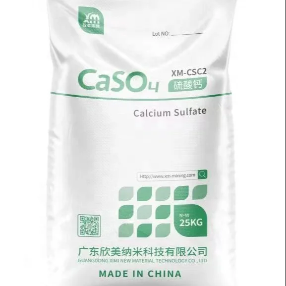 Calcium Sulfate Whisker Widely Used For Widely Applied In Industries Plaster CaSO4 Price