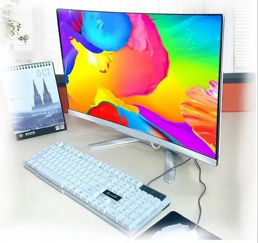 24' HD Curve Screen All In One PC i7-6700 Intel Core 8GB RAM 1TB HDD PC AIO Monoblock All in one Computer Desktops