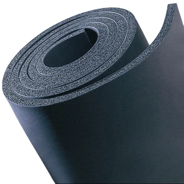 20mm closed cell black eva pvc foam rubber insulation sheet