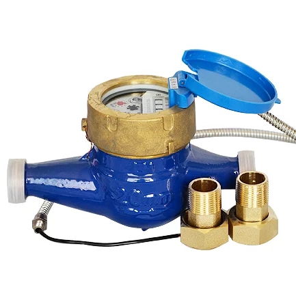 digital 15 mm-50 mm pulse water meter multi jet mechanism water flow meter with pulse sensor