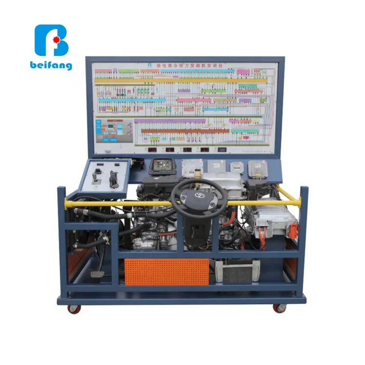 Car electronic control gasoline engine training bench automotive teaching equipment trainer