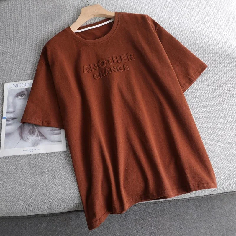 OEM high quality design oversized cotton custom logo 3d embossed t shirt for men