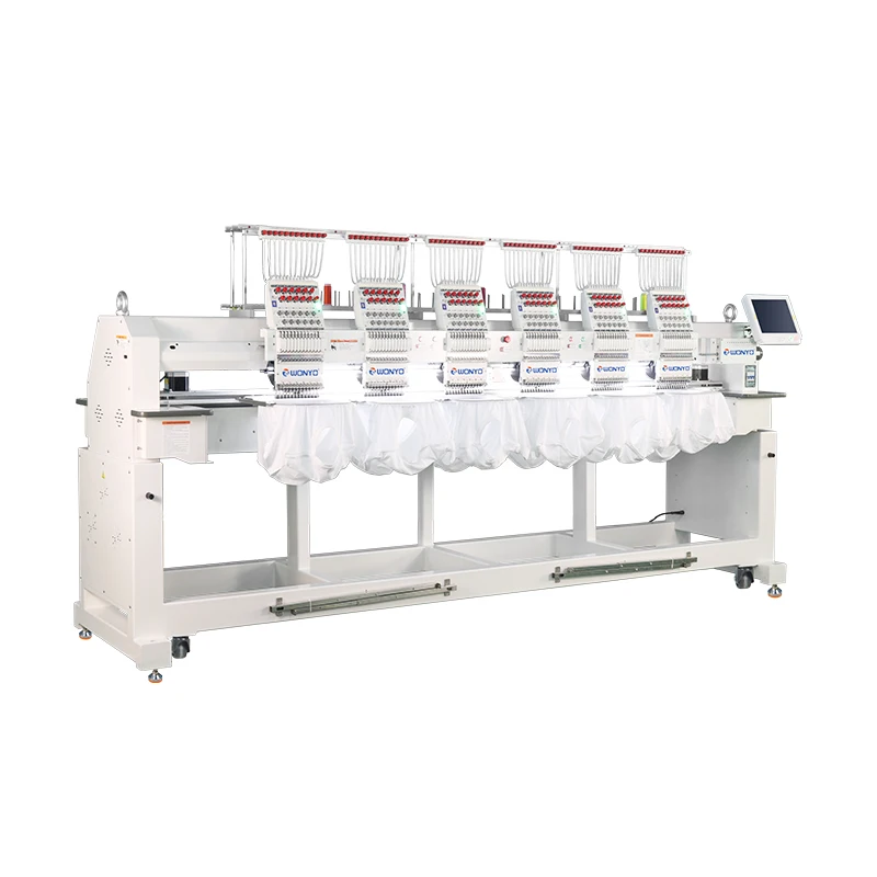 WONYO/Tajima 6 head Computerized Embroidery Machine Price China factory