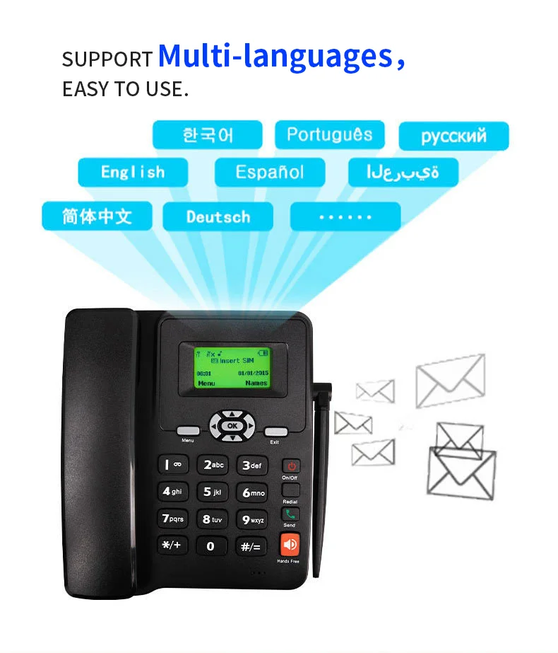 dual sim gsm fixed wireless telephone analog cordless phone gsm fwp
