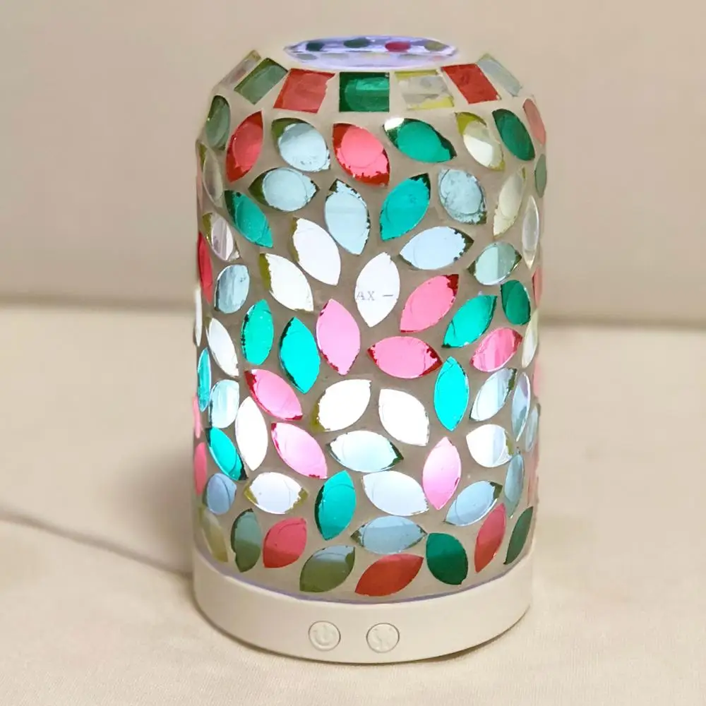 2020 Mosaic  Essential Oil Diffuser 90ml Ultrasonic Humidifier