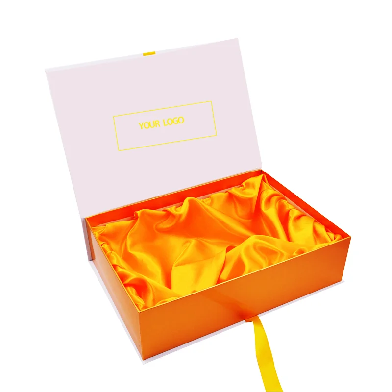 guangdong Custom accept pink printing dress packaging bags wedding gift packing box gift boxes hair bundle package