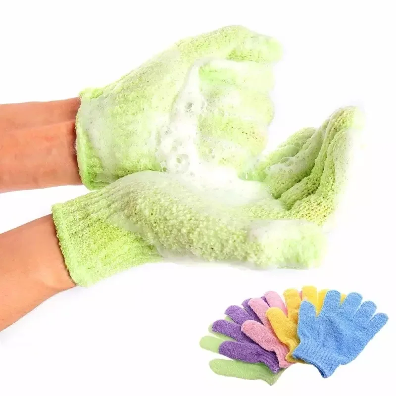 
Bath For Peeling Exfoliating Mitt Glove For Shower Scrub Gloves Resistance Body Massage Sponge Wash Skin Moisturizing SPA Foam 