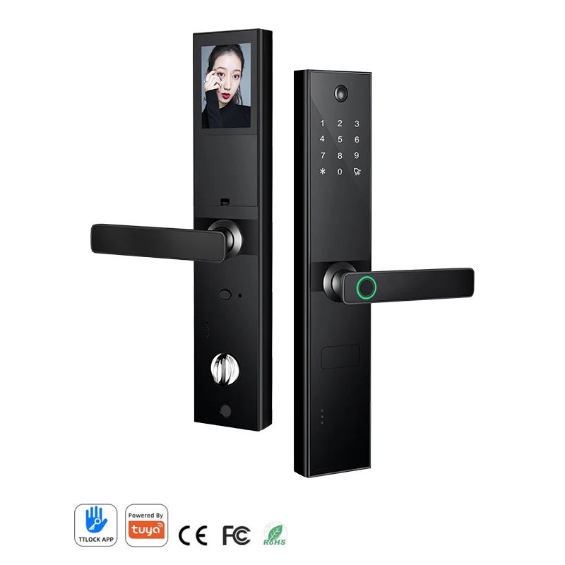 Отпечатки пальцев умный дверной замок тонкий encode deadbolt умный дверной замок