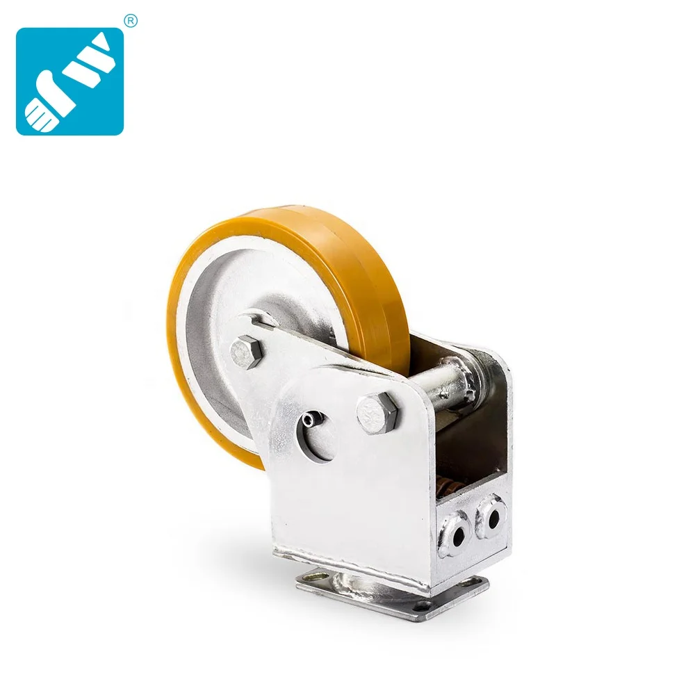 3 inch width shockproof type 8 inch polyurethane wheels