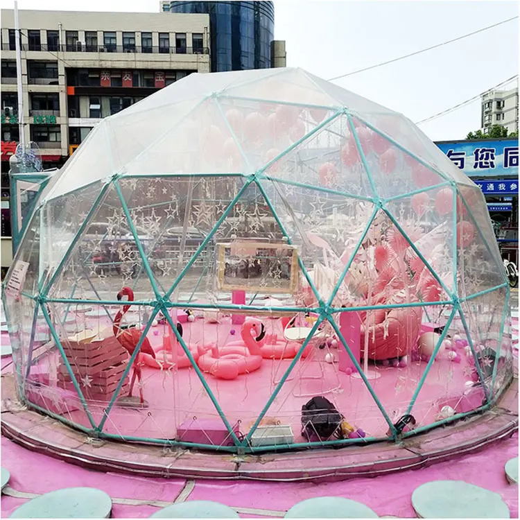 Transparent Clear Bubble Dome Tent Folding Portable Planetarium Dome Tent