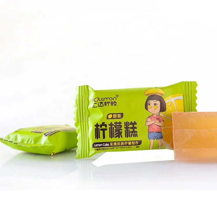 
High Nutrition Healthy Tiny Soft Snacks Rich Nutrition Fruity Lemon Cake For Kids 