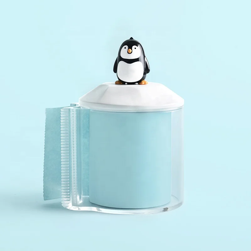 penguin plastic blade custom safe tape cutter OEM tape dispenser