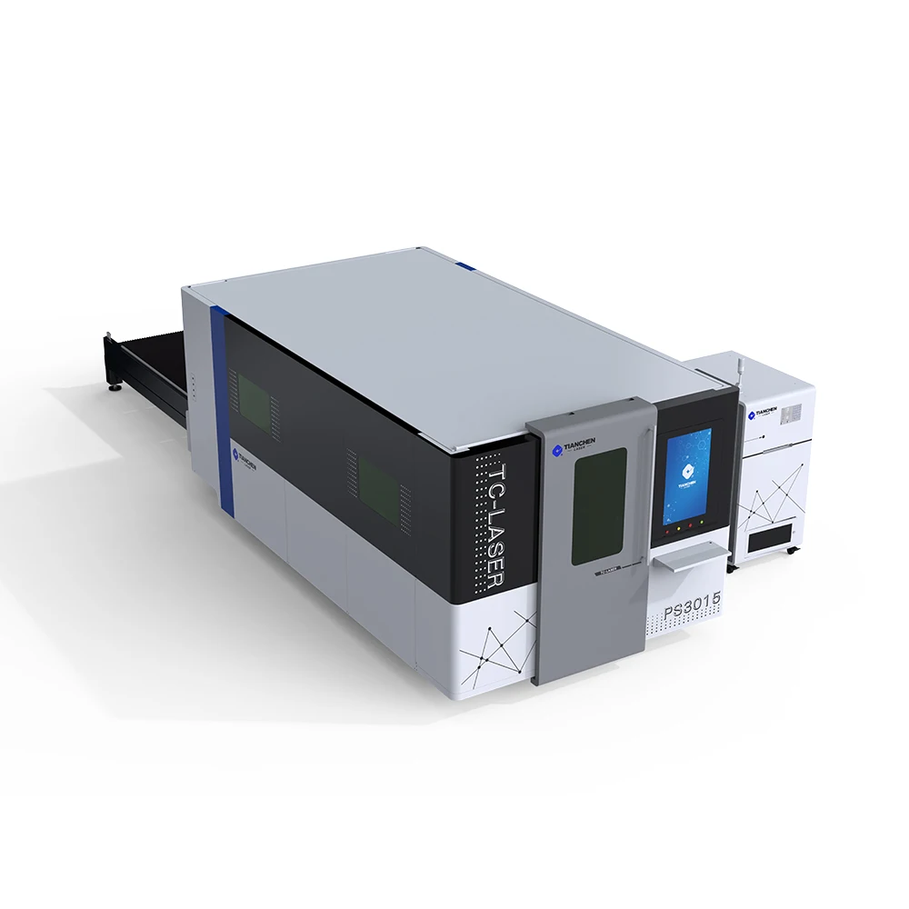 Professional supplier carbon steel stainless steel closed fiber laser cutting machine Popular 1kw/2kw/3kw/6kw fiber laser