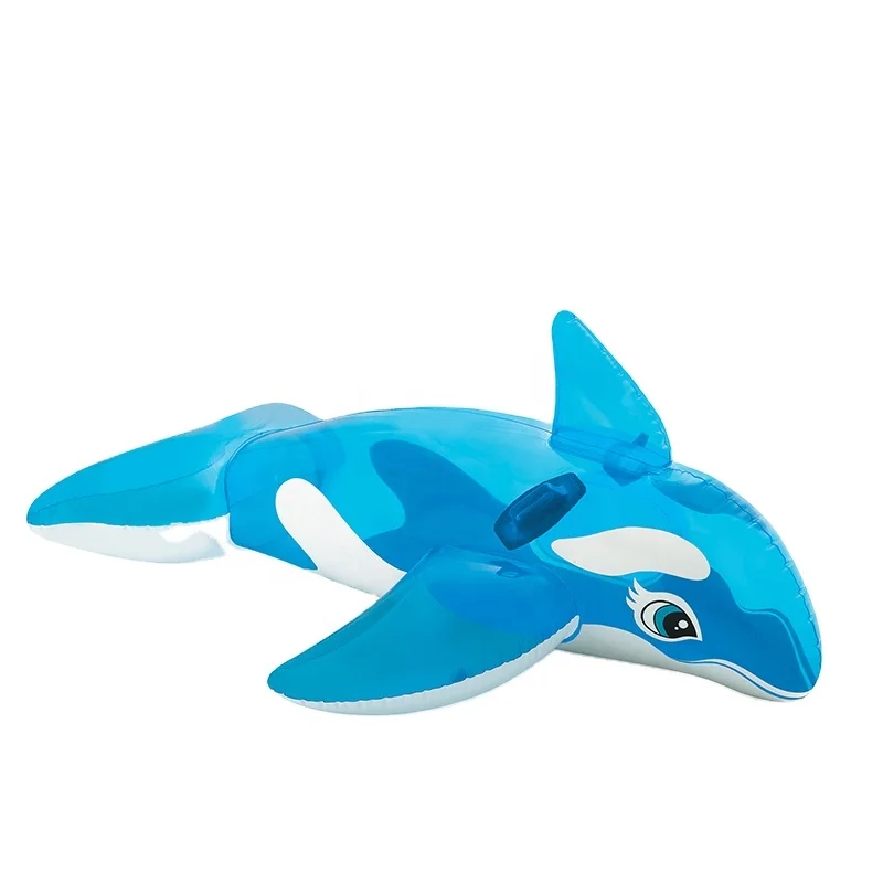 INTEX 58523 Lil КИТ ездить на надувной голубого Кита бассейна