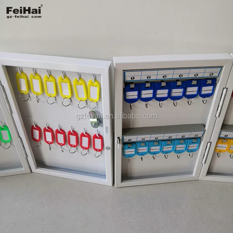  Оптовая продажа 24 бирки для ключей сейф ящик хранения с замком