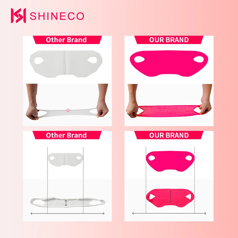 Double V Slimming Face Make Chin Firm Shape Line Lifting Lift Shaped Strap Shapeface Reducer Mask Slim Band Patch