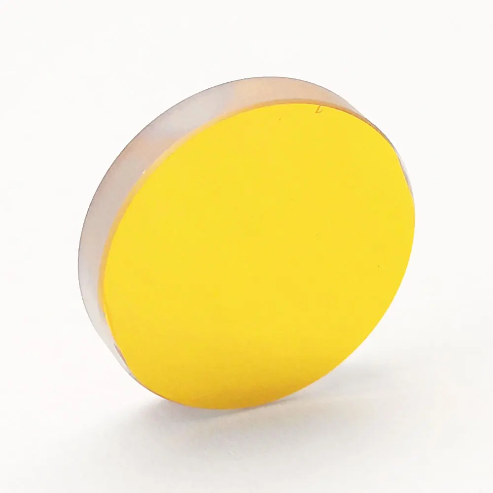 Custom high reflective gold coated Si/Silicon mirror for Co2 laser cutting/welding/marking machine