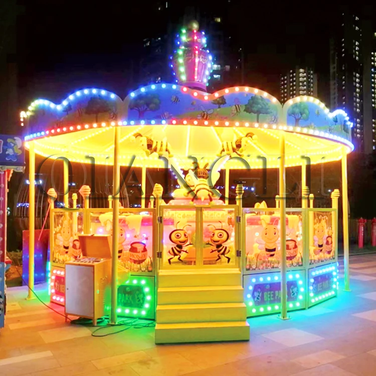 Free Design  Kiddie Rides Funfair amusement park rides Family Rotary Spin  Spray Ball Car