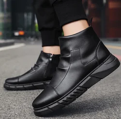 New design factory man winter shoes casual British fashion men boots