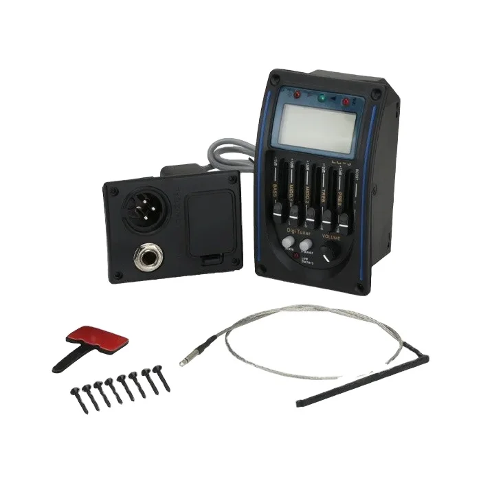 Wholesale 2/3/4/5-band Guitar Equalizer High-quality instrument accessories Factory price Equalizer for Sale