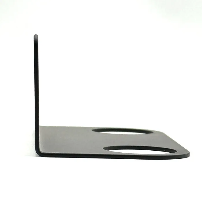 Custom metal 304 stainless steel Double-hole Punch Wall Mounted Soap Bottle Holder