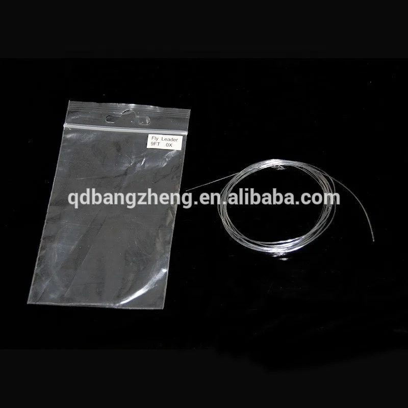 9ft 0x-7x Nylon Fly Fishing Tapered Leader Fly fishing line tapered leader