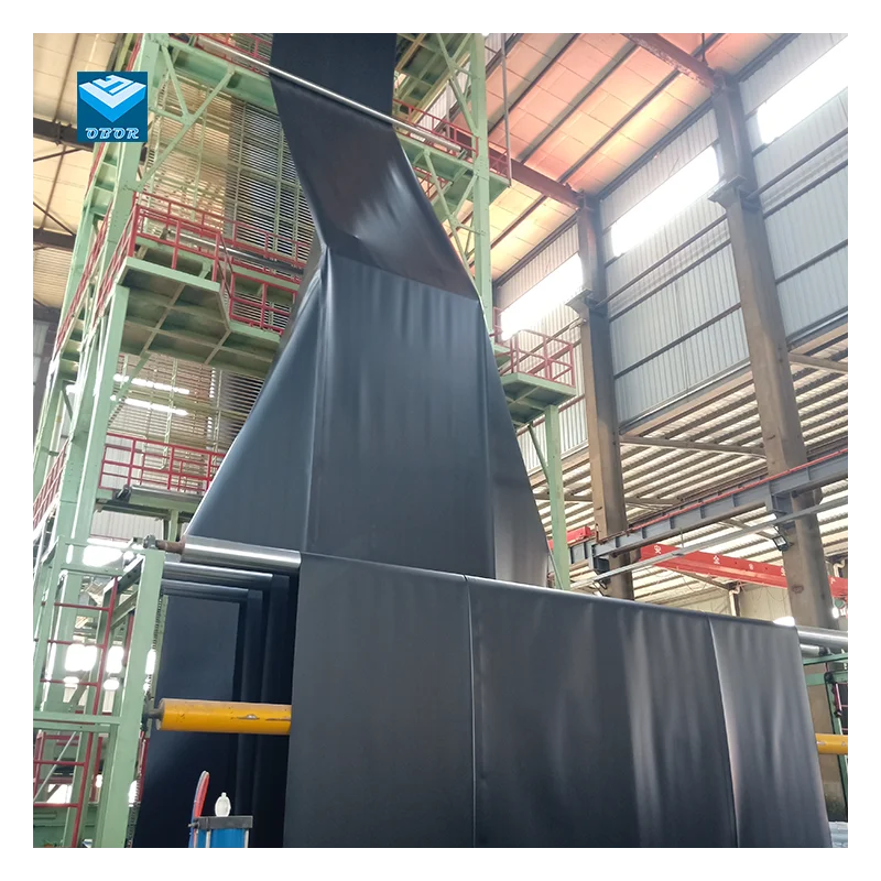 Shrimp Fish Farm Pond Liner HDPE Geomembrane  Dam Water Reservoir Pond Liner Geomembrane