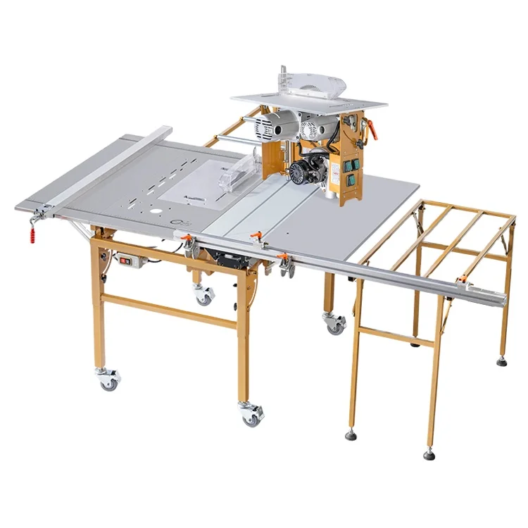 Woodworking Saw Machine Wood Cutting Sliding Portable Table Saw Machine
