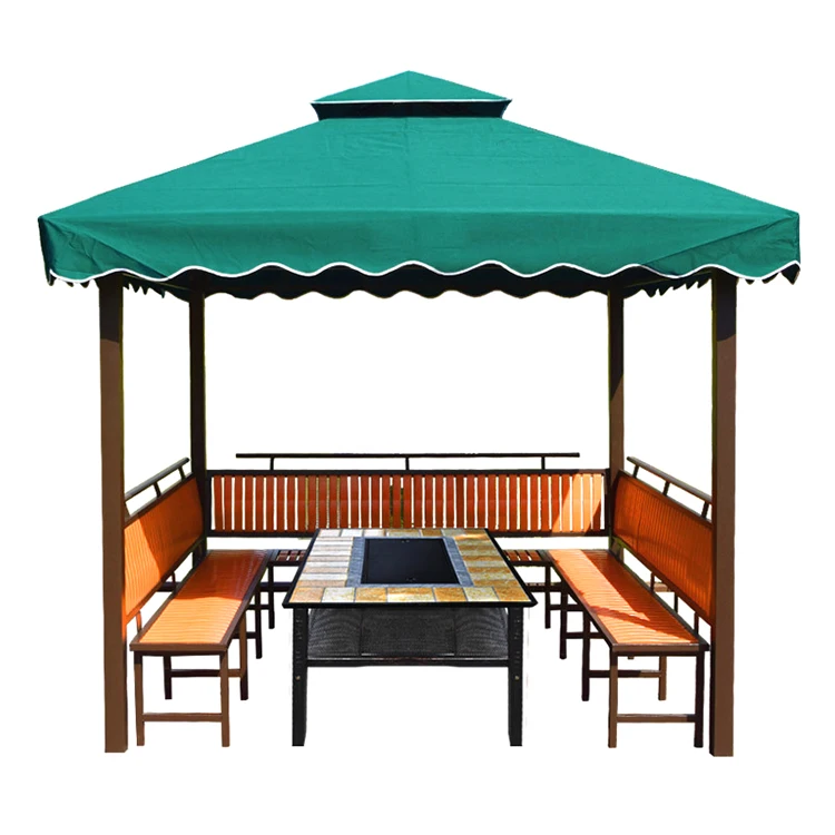 hot sale 3x3m 3x4m 4x4m roman outdoor garden gazebo with metal frame