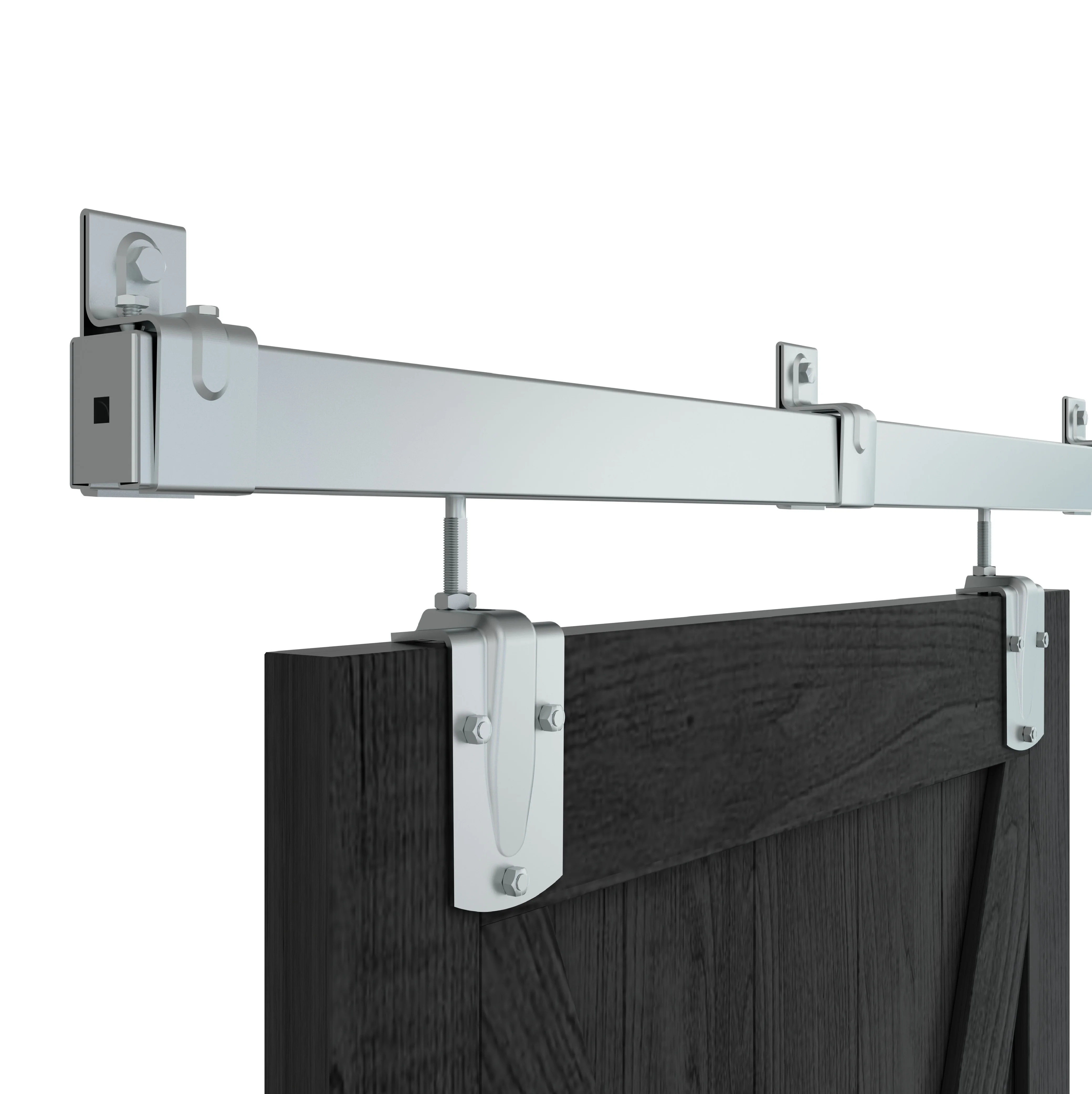 Interior Exterior Heavy Duty Box Rail Sliding Barn Door Hardware