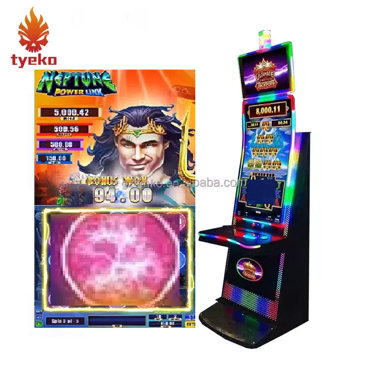 Hot skill game  43 or 32 inch LCD Online Cabinet Game Fire Link Board Video Reel game Machines