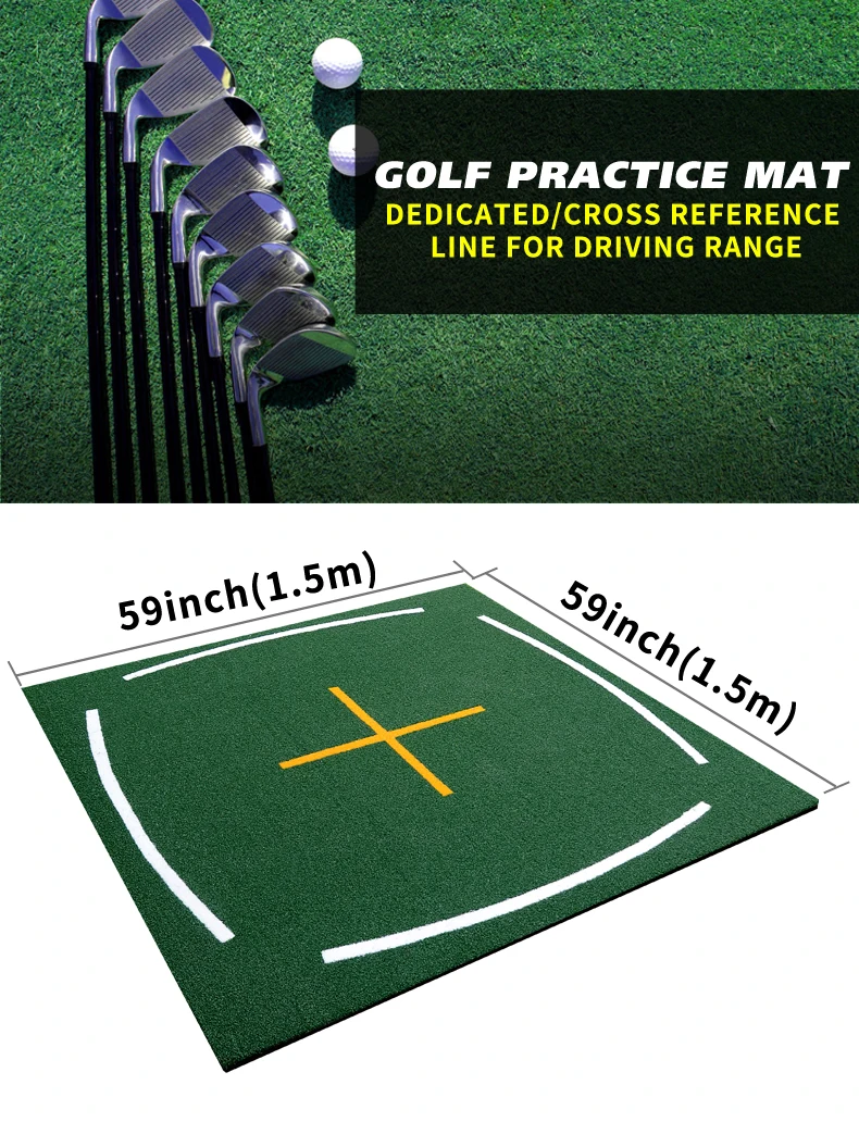 SXL Manufacturer Wholesale Professional Golf Teaching Mat Golf Hitting Mat Golf Practicing Mat