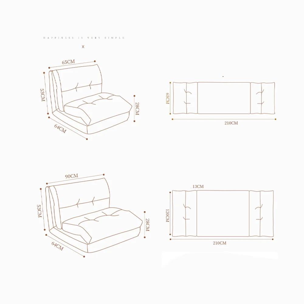 High Quality Convertible Sofa Bed Couch Bed Fold Out Couch Floor for Small Spaces Modern for Living Room Twin Folding Fabric