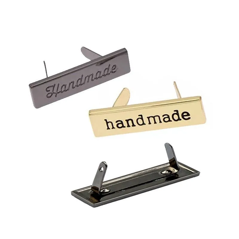 Customized Metal Nameplate Tags Die Cast Metal Labels High Quality Clothing Logo Labels Zinc Alloy Trademark Label