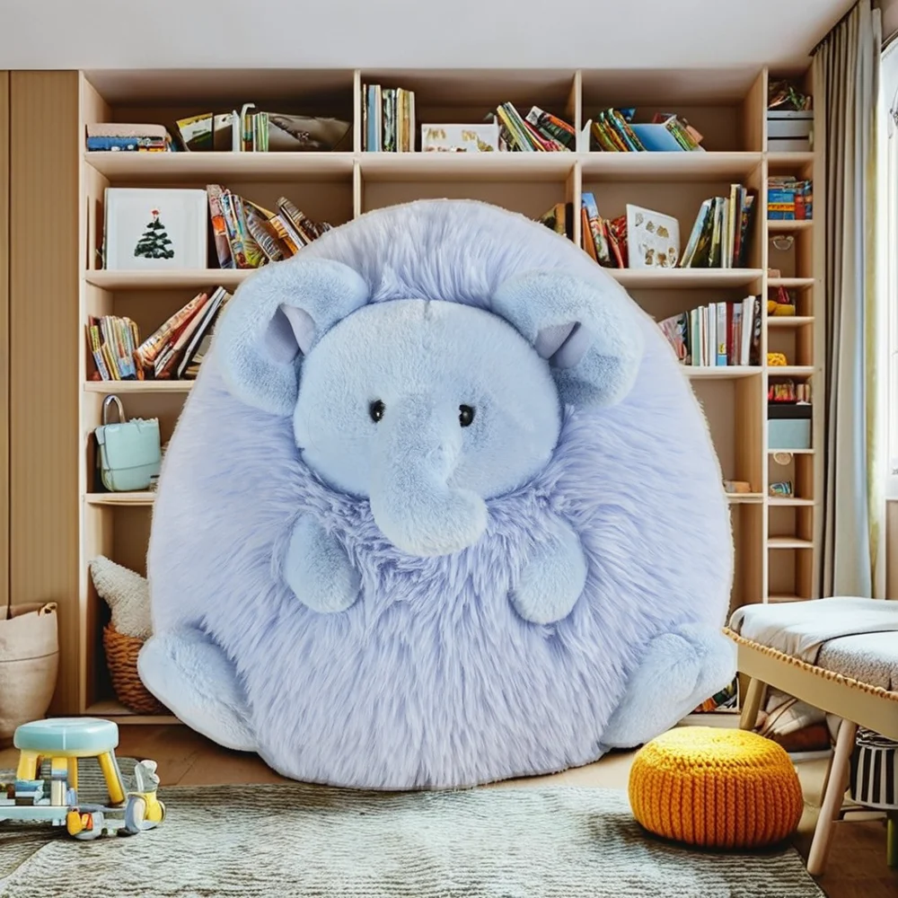 Greenmart High Quality New Sleeping Pillows Rabbit Elephant Crocodile Stuffed Animal Toys Perfect Birthday Gifts for Children