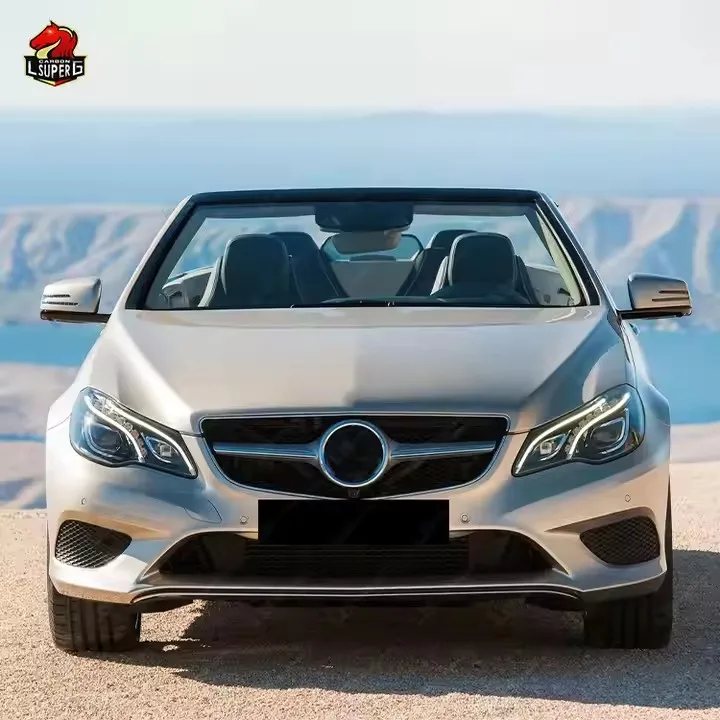 PP material Old To New bodykit for  Mercedes Benz E-Class Coupe w207 upgrade front rear bumper  headlight taillight new bodykit