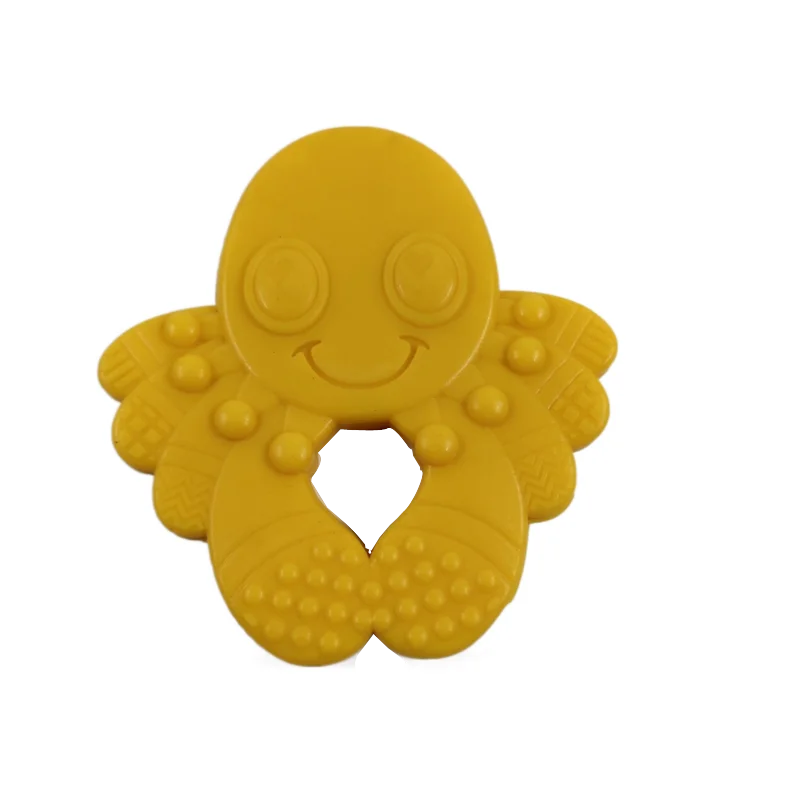 Factory Customized Kids Silicone Baby Teether Chewable Toys Silicone Teether For Mommy Nursing