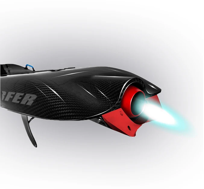 HISURFER Factory direct sales of 2022 new jet-powered powered jet Carbon Fiber Jet Electric SurfBoard