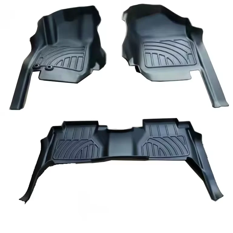 KQD Brand Customized Waterproof 5D TPE Auto Mats black pickup Car Floor Mats Wholesale For 2025 Nissan Frontier