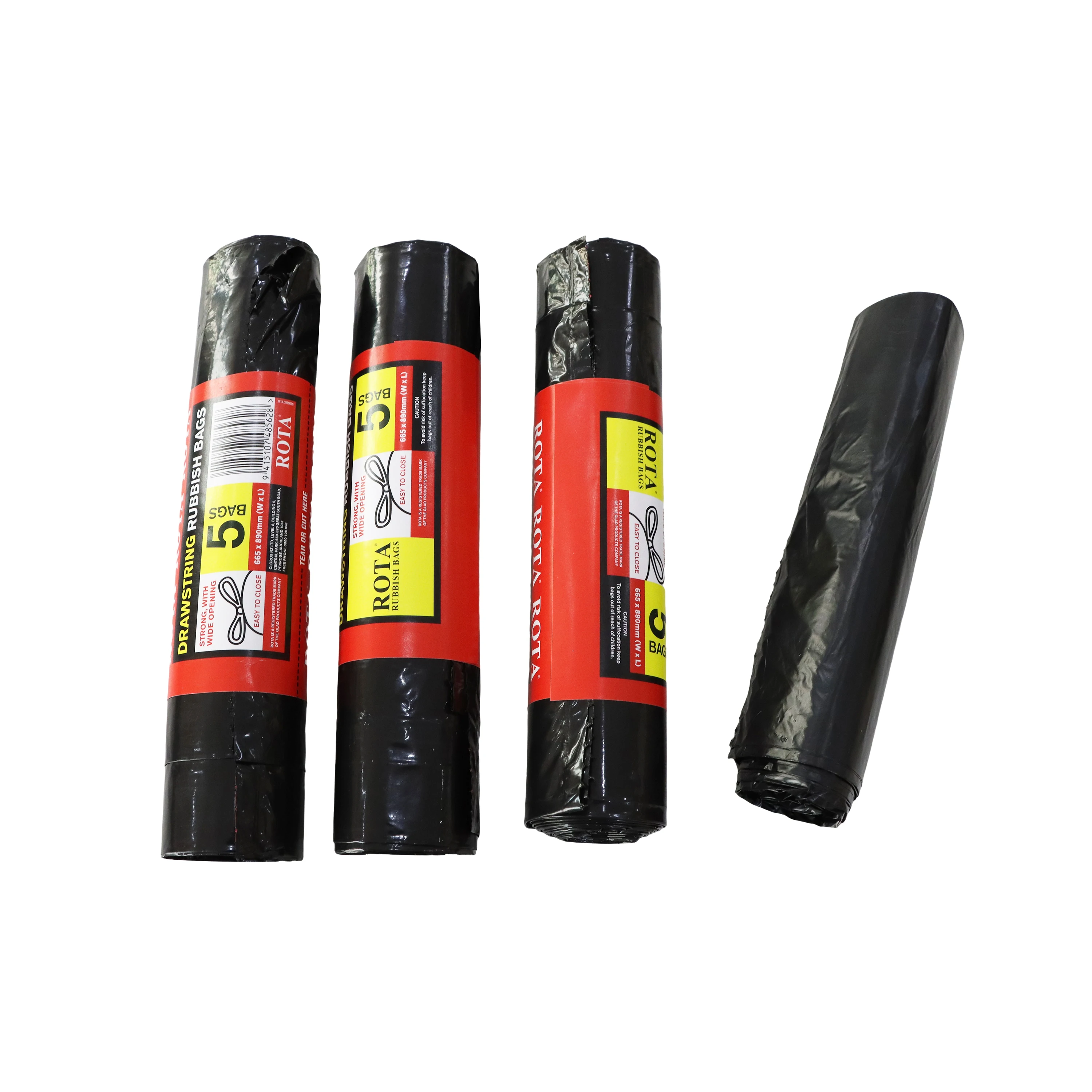 High Quality Factory Custom Plastic Flat Trash Bag Without Drawstring Garbage Bag Can Liner