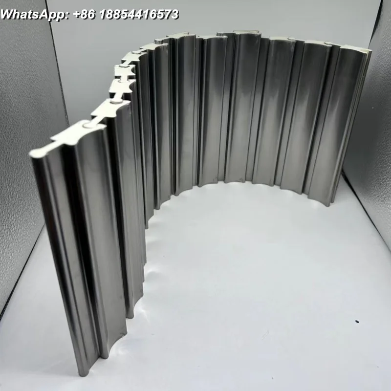 PVC wall panels waves wall decor flexible wood curved arc wpc wall panel Decorative column cladding panel Strip