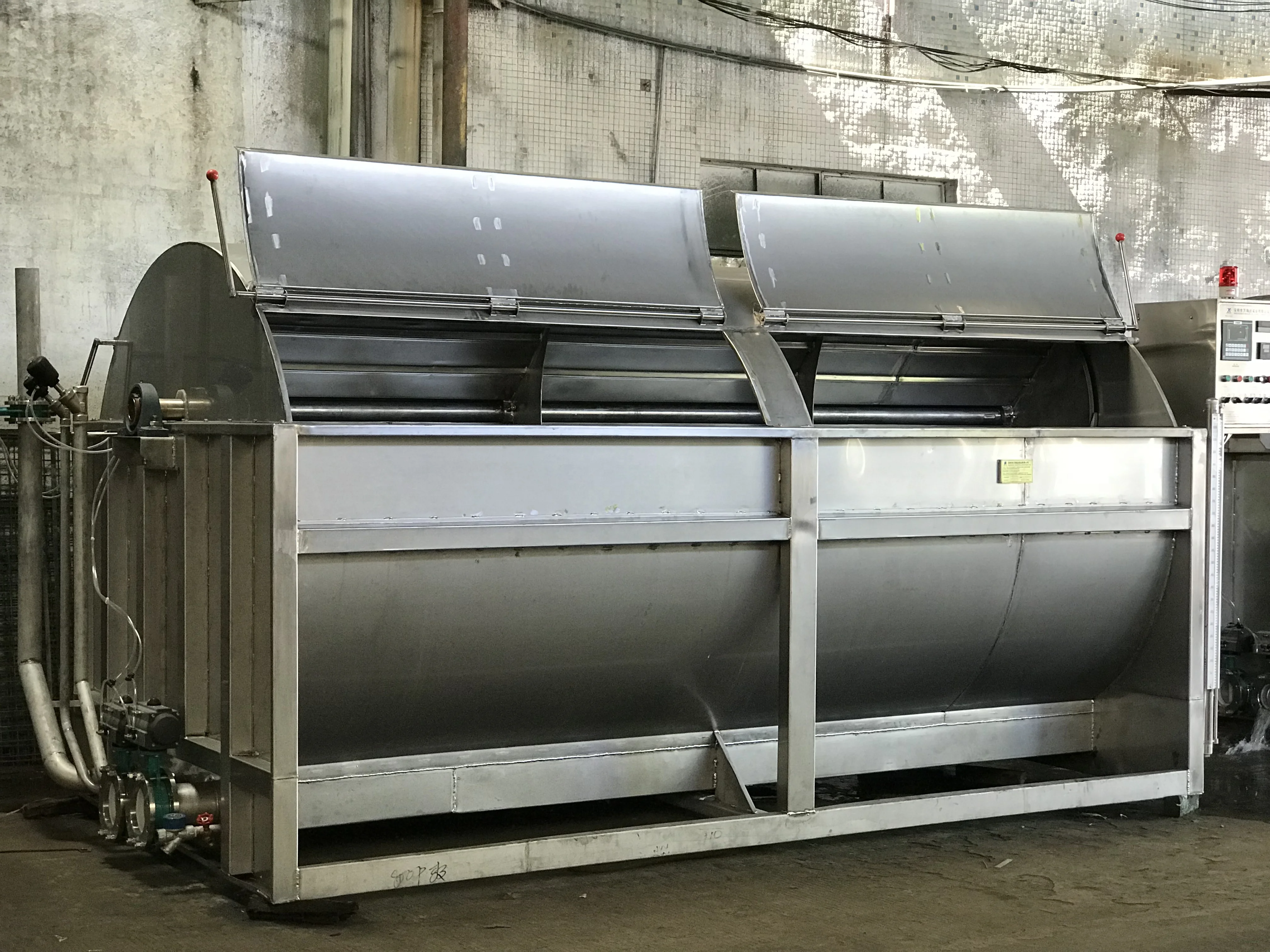 
Socks finished garment dyeing machine with paddle 
