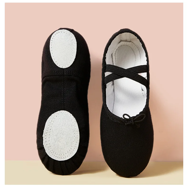 ballet dance shoes children canvas shoes kids wholesale canvas pink canvas ballet dance shoes