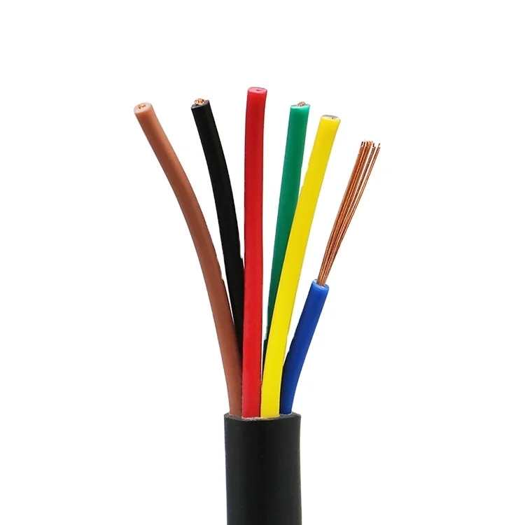 Rvv 2*0.75mm electric wires cable  rvv cable electrico