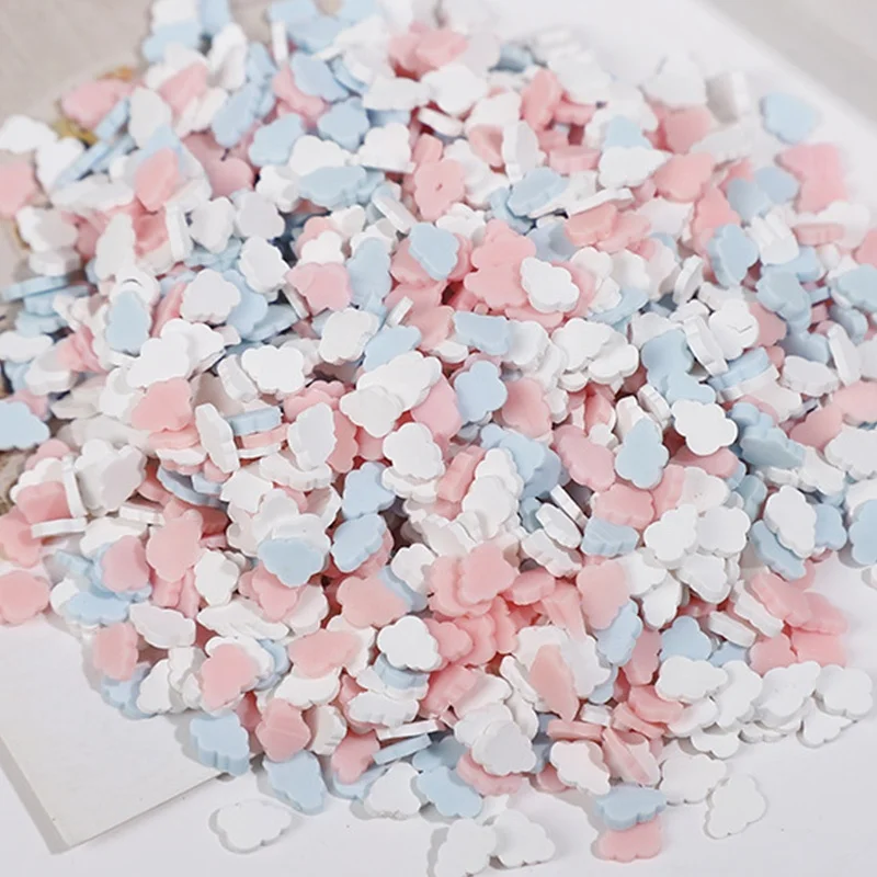 Cute Hot Selling Colorful Polymer Clay Sprinkles For Slime Crafts Making