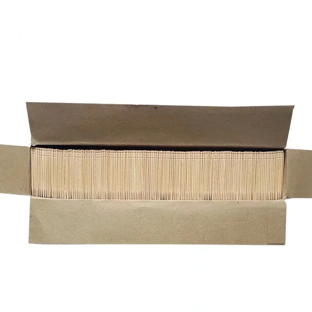 Hot selling  in Bulk Disposable eceo friendly  65*2.2 mm single sided wooden toothpicks