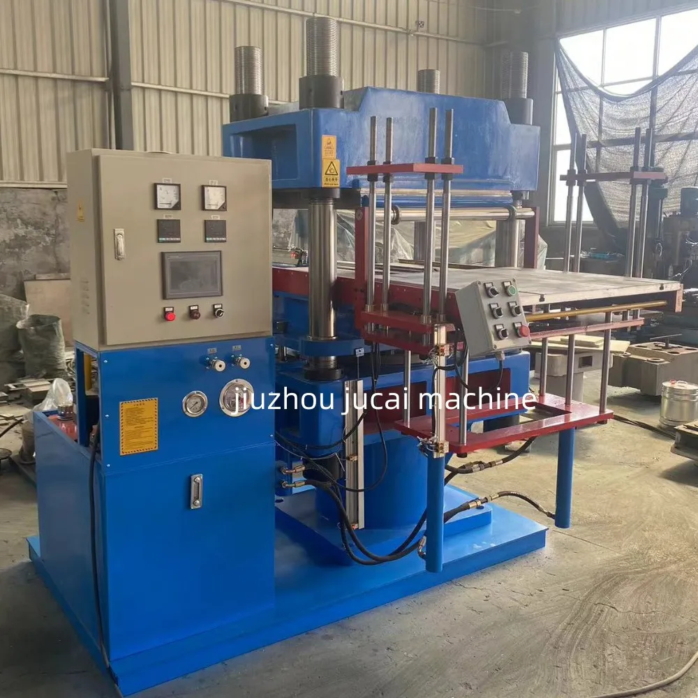 Hydraulic Rubber Silicone Moulding Press Machine flat vulcanizing press machine