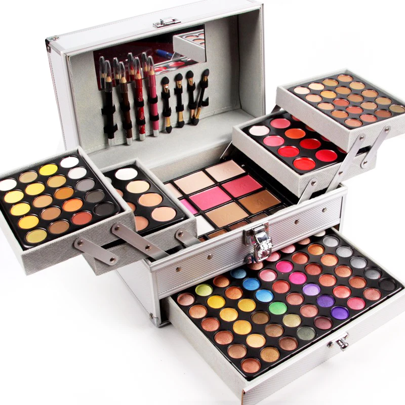 132 Full Color Fashion Women Makeup Concealer Blusher Cosmetic Eyeshadow Palette