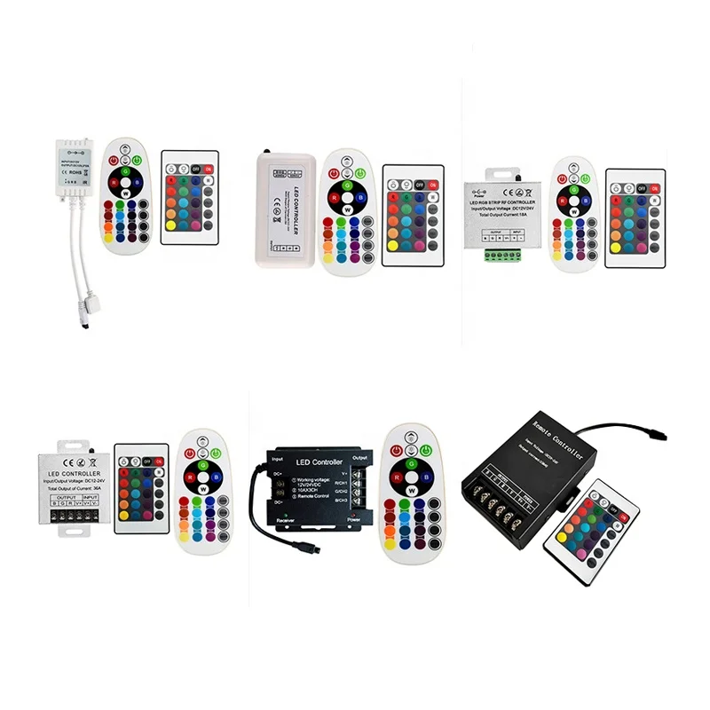 IR RGB LED Controller 24 Keys