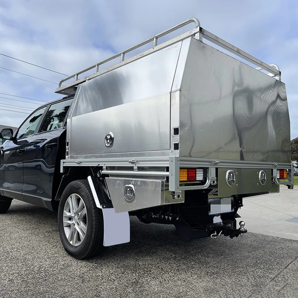 Lamax Новый Водонепроницаемый морской класс алюминиевая плоская пластина ute навес 1800*1780*860 мм с замком хвоста Кита
